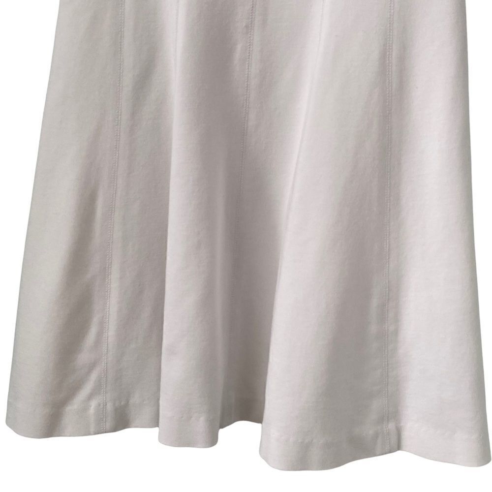 Banana Republic White Round neck Mini Dress in Size 2P - Picture 10 of 13